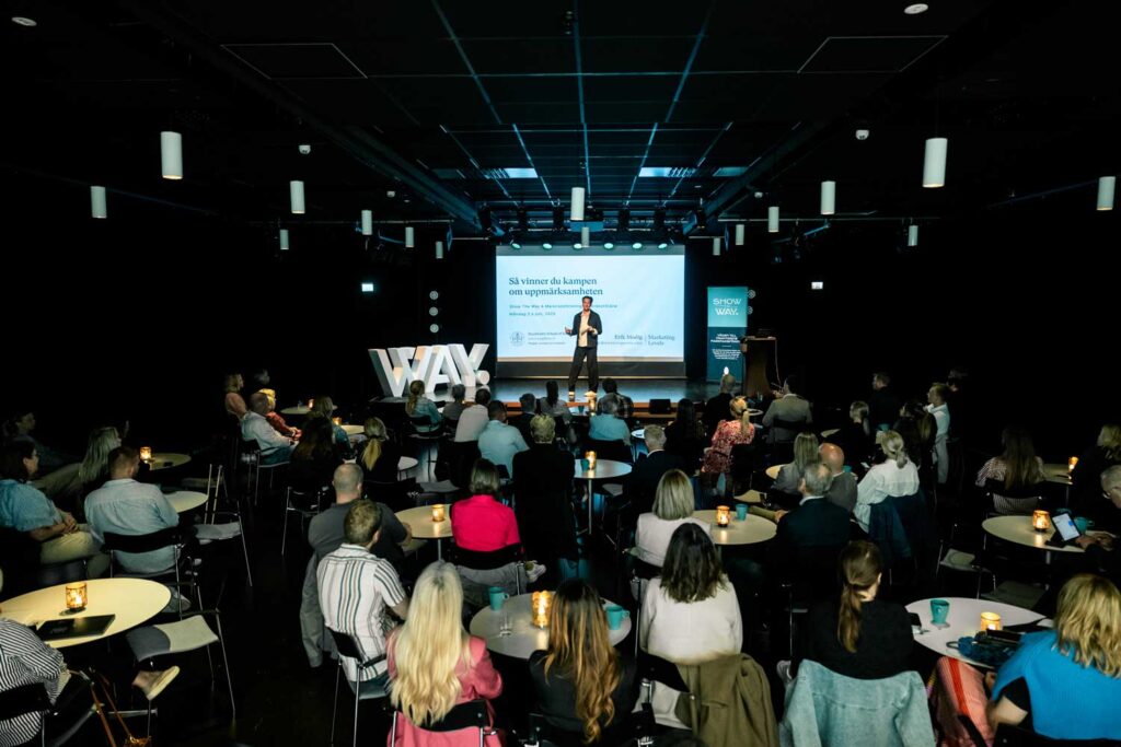 Erik Modig föreläser på Show The Way 2025