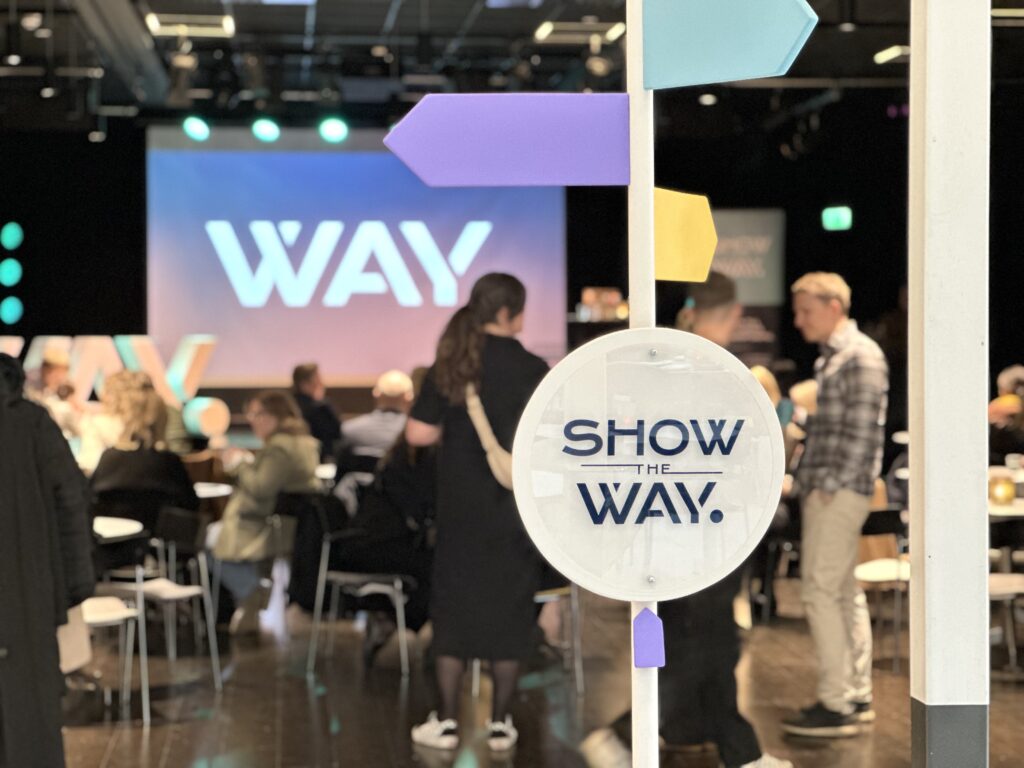 Show the WAY event mingel i lokal i Kristianstad
